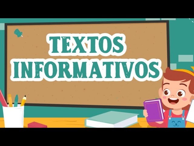 comenta e identifica algunas características de textos informativos