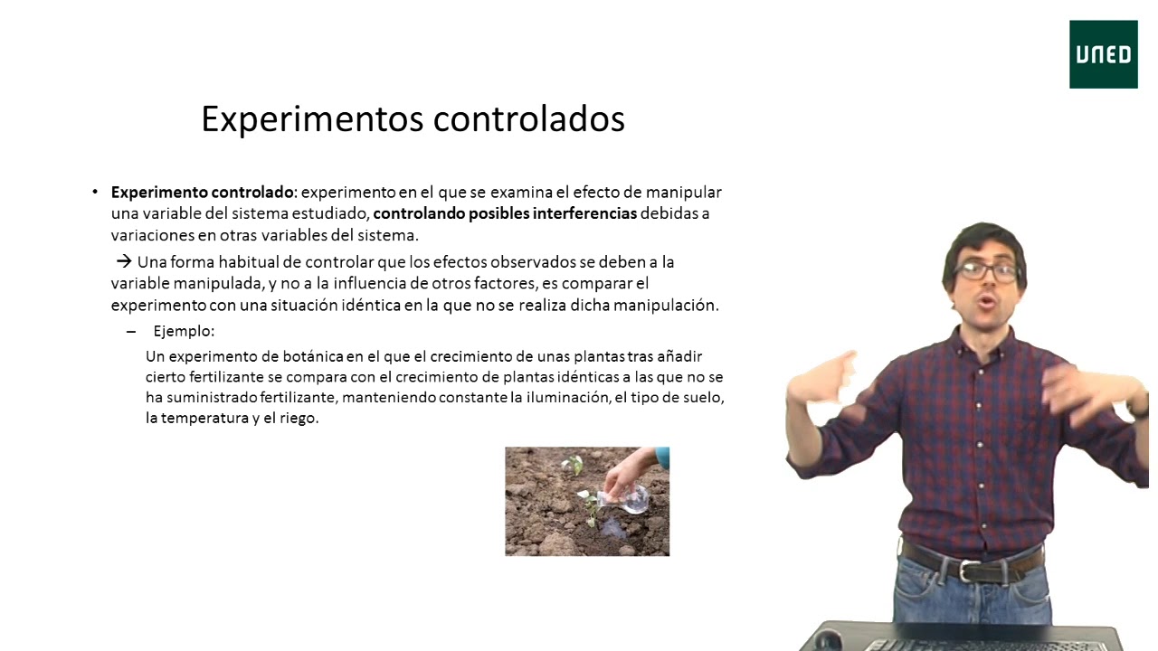 consiste en el diseño y realizacion de algun proceso en condiciones controladas
