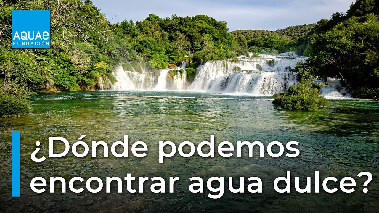 donde podemos localizar agua dulce