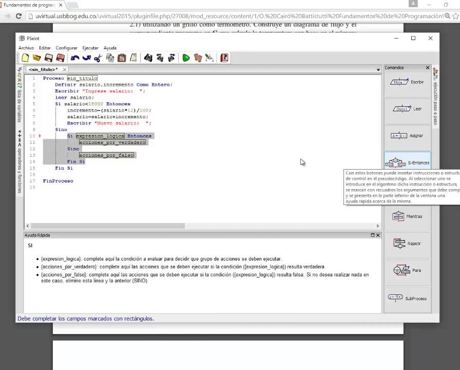 fundamentos de programacion piensa en c
