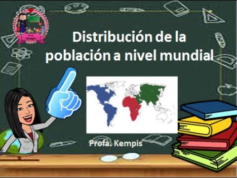 la distribución de la población en el planeta es