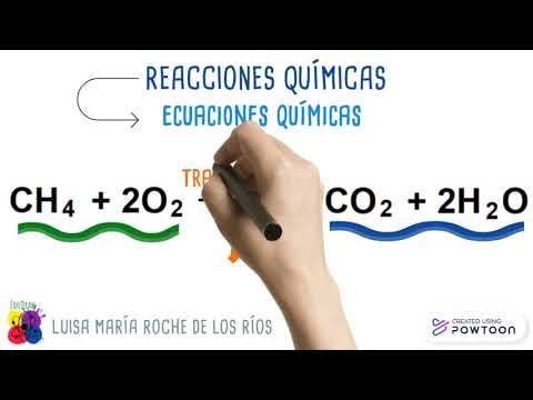qué pasa con los átomos de las sustancias cuando reaccionan químicamente con otras