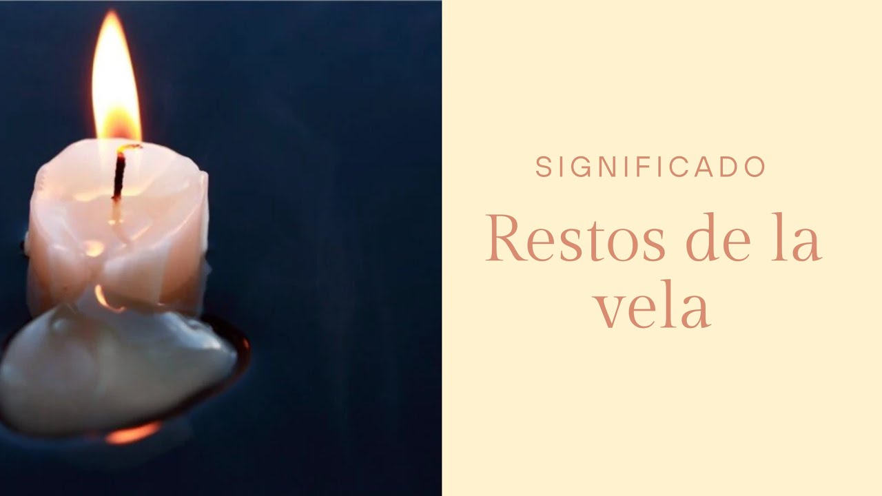 que significa cuando una vela blanca se dobla
