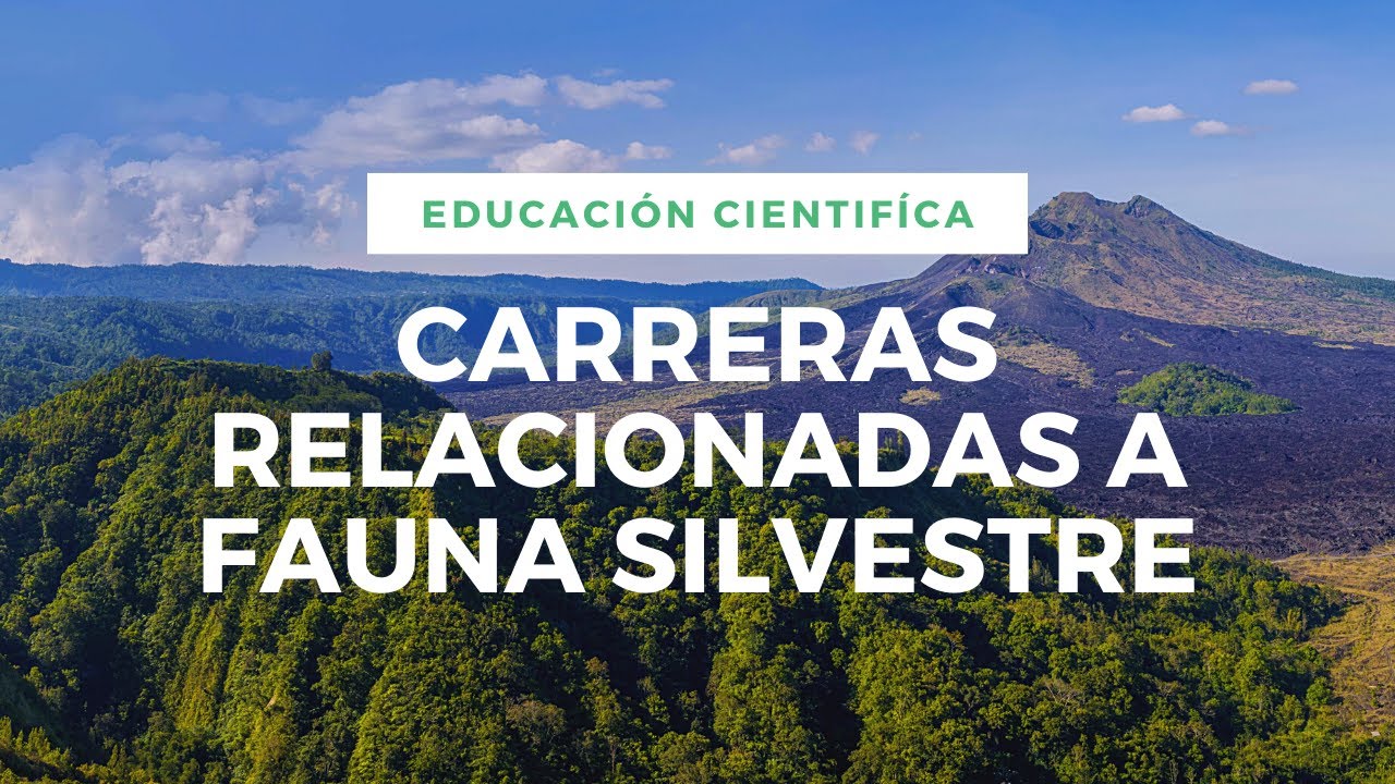 carreras que tengan que ver con la naturaleza y el campo