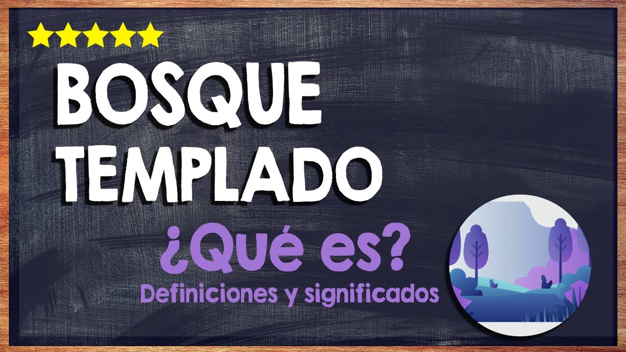 cuáles son las características del bosque templado