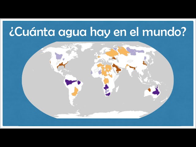 cuánta agua salada hay en el mundo