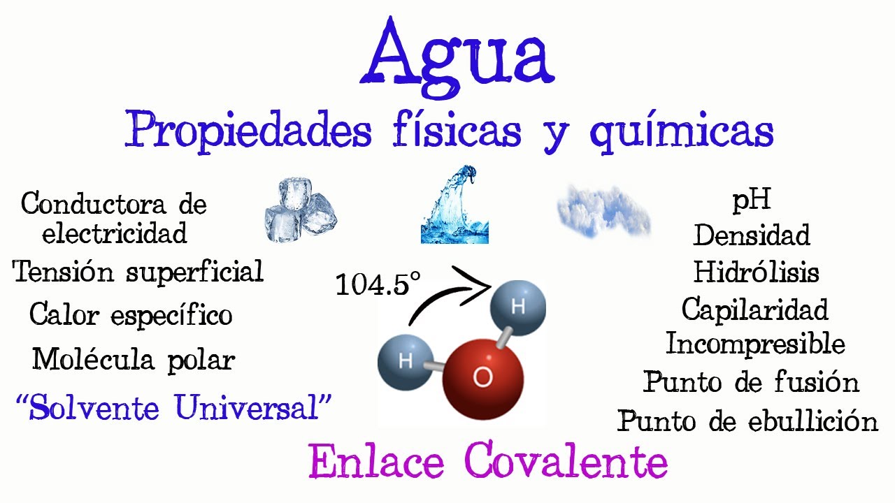 reacciones químicas del agua ejemplos
