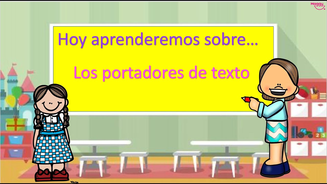 tipos de portadores de texto para preescolar