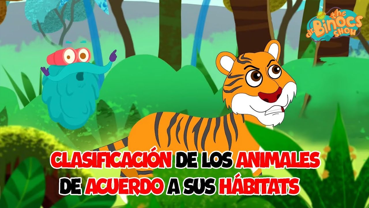 clasificación de animales segun su habitat