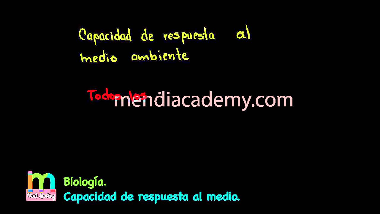 es la capacidad biológica para responder a ciertos estímulos