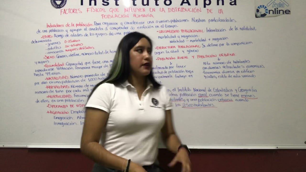factores fisicos que influyen en la distribucion dela poblacion humana