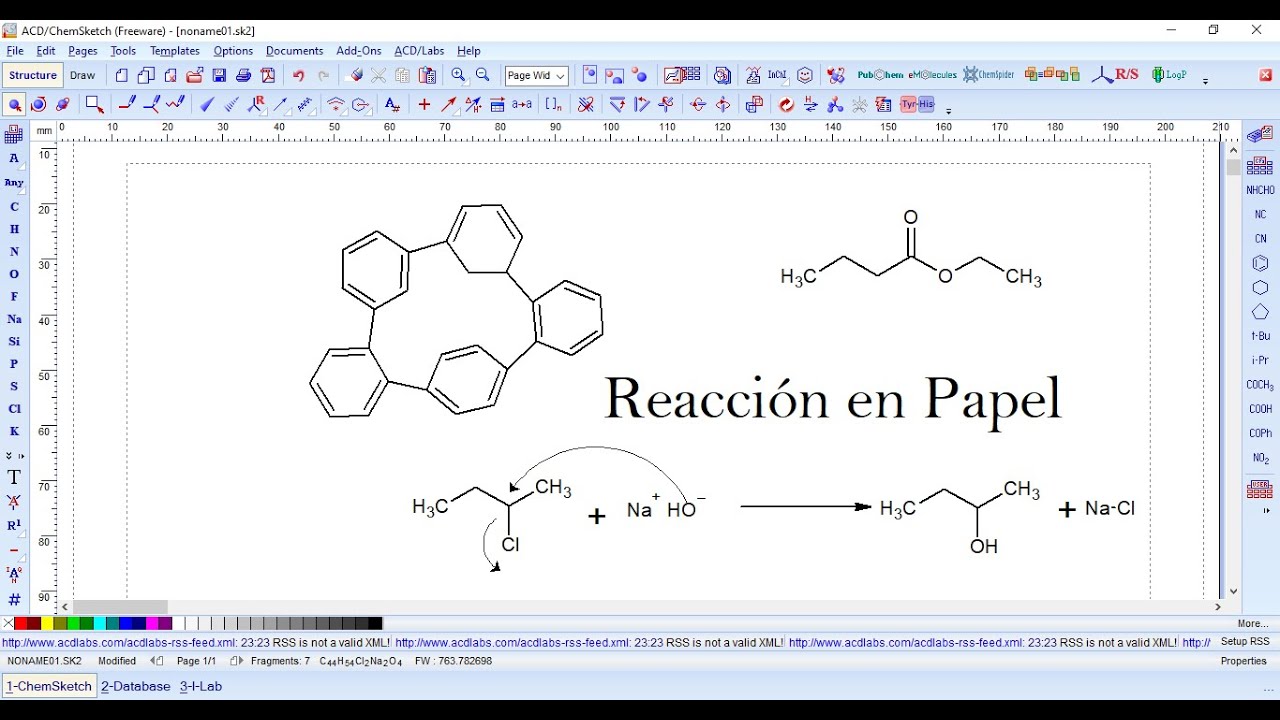 generador de estructuras químicas online