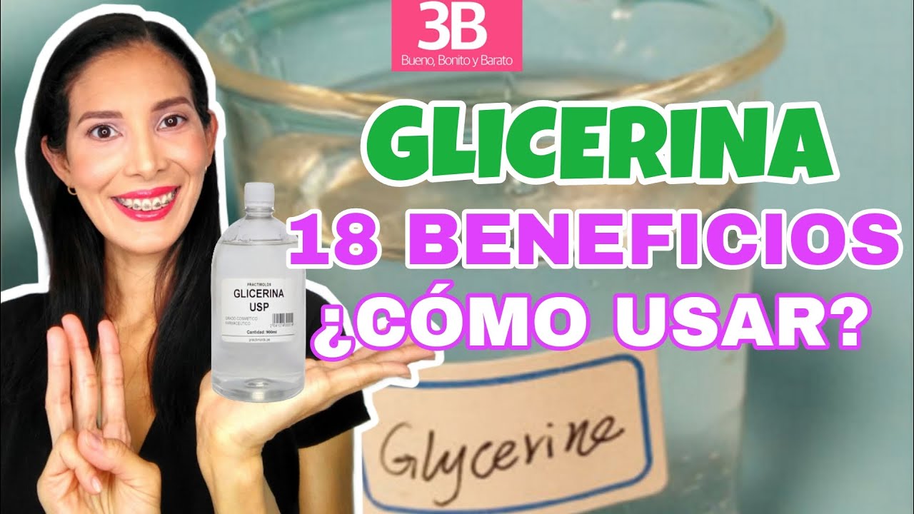 glicerina compuesta para que sirve