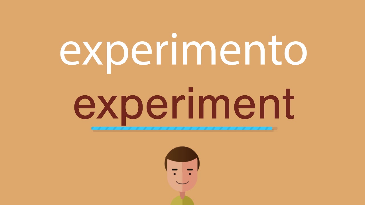 instrucciones de un experimento en ingles