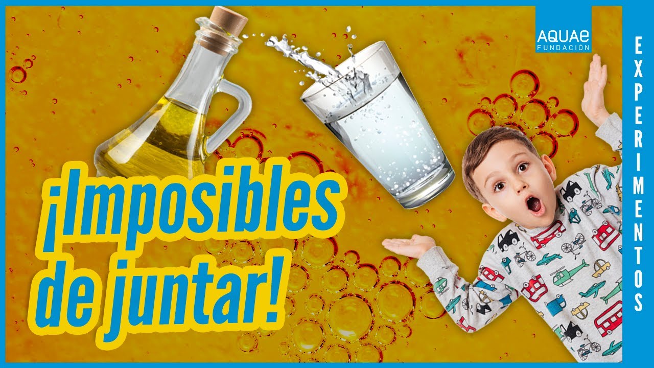 la mezcla de agua con aceite es llamada