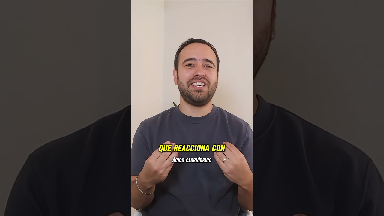 los acidos minerales reaccionan con los