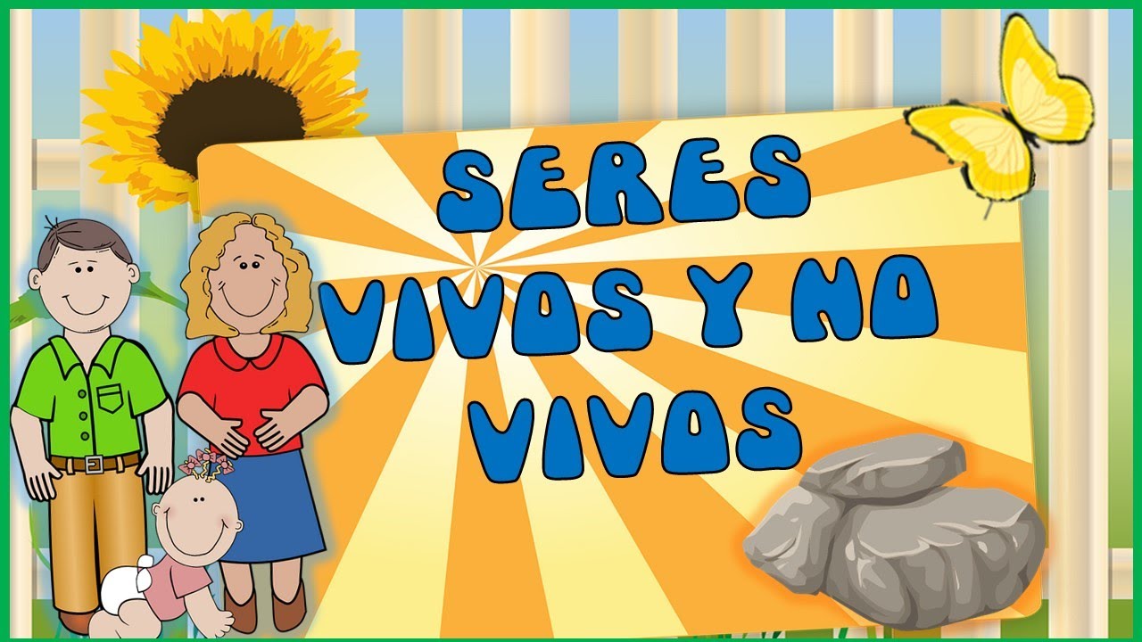 actividades de seres vivos y no vivos para niños de preescolar