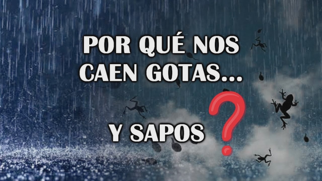de donde viene el agua de la lluvia