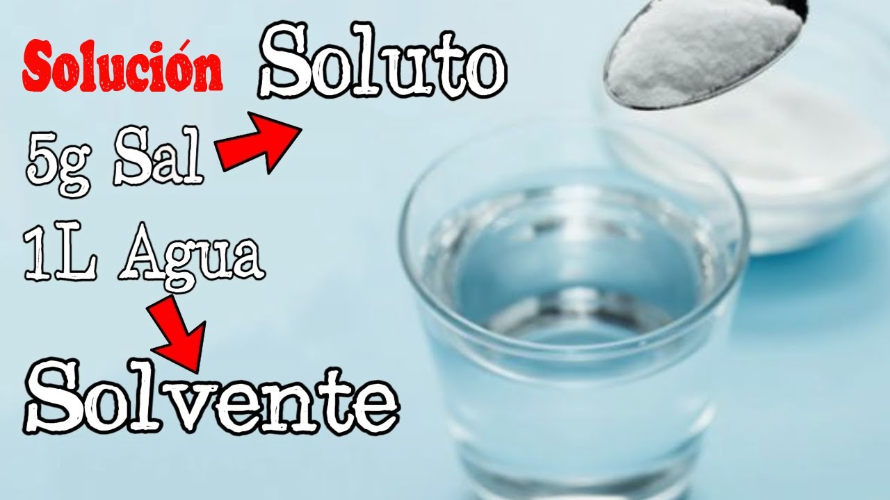 diferencias entre soluto y disolvente