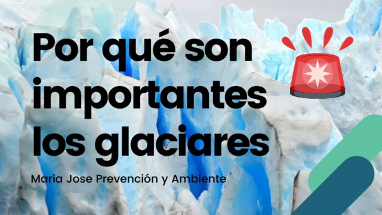 por que son importantes los glaciares para el ecosistema