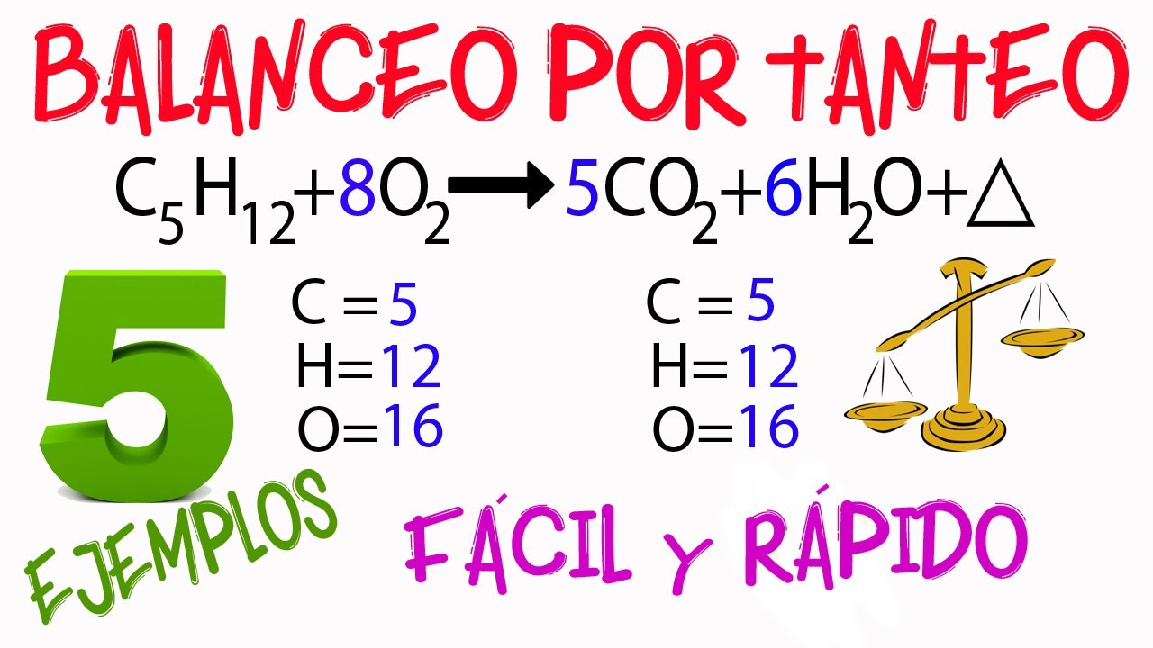 porque es necesario balancear las ecuaciones quimicas