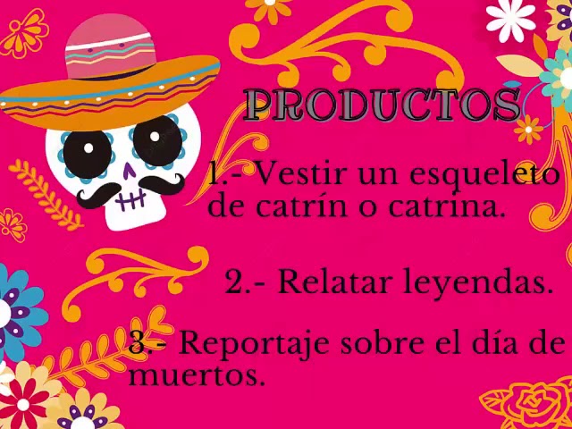 proyecto día de muertos preescolar