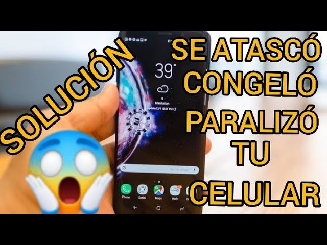 que hacer cuando el celular se queda pegado