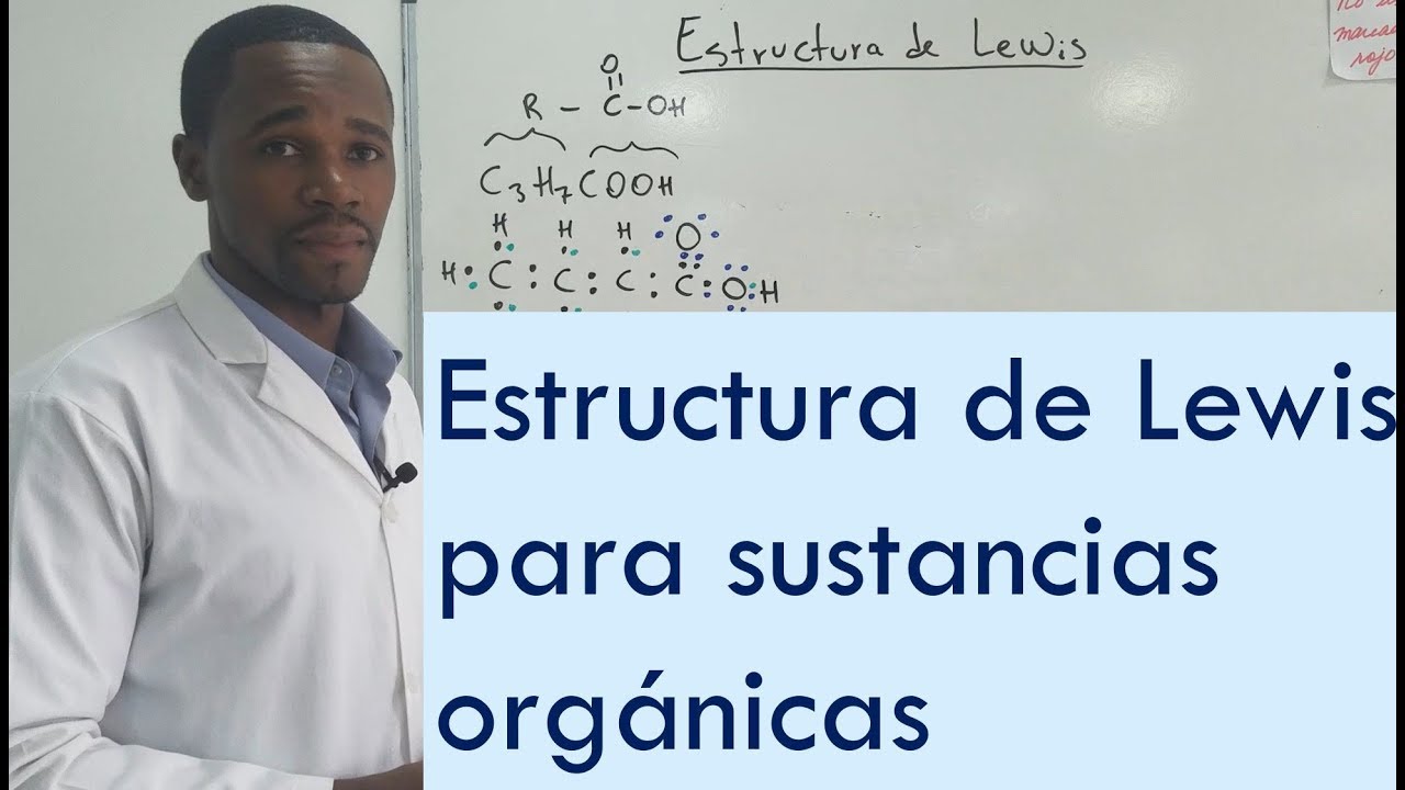 representacion de moleculas organicas a partir de estructuras de lewis