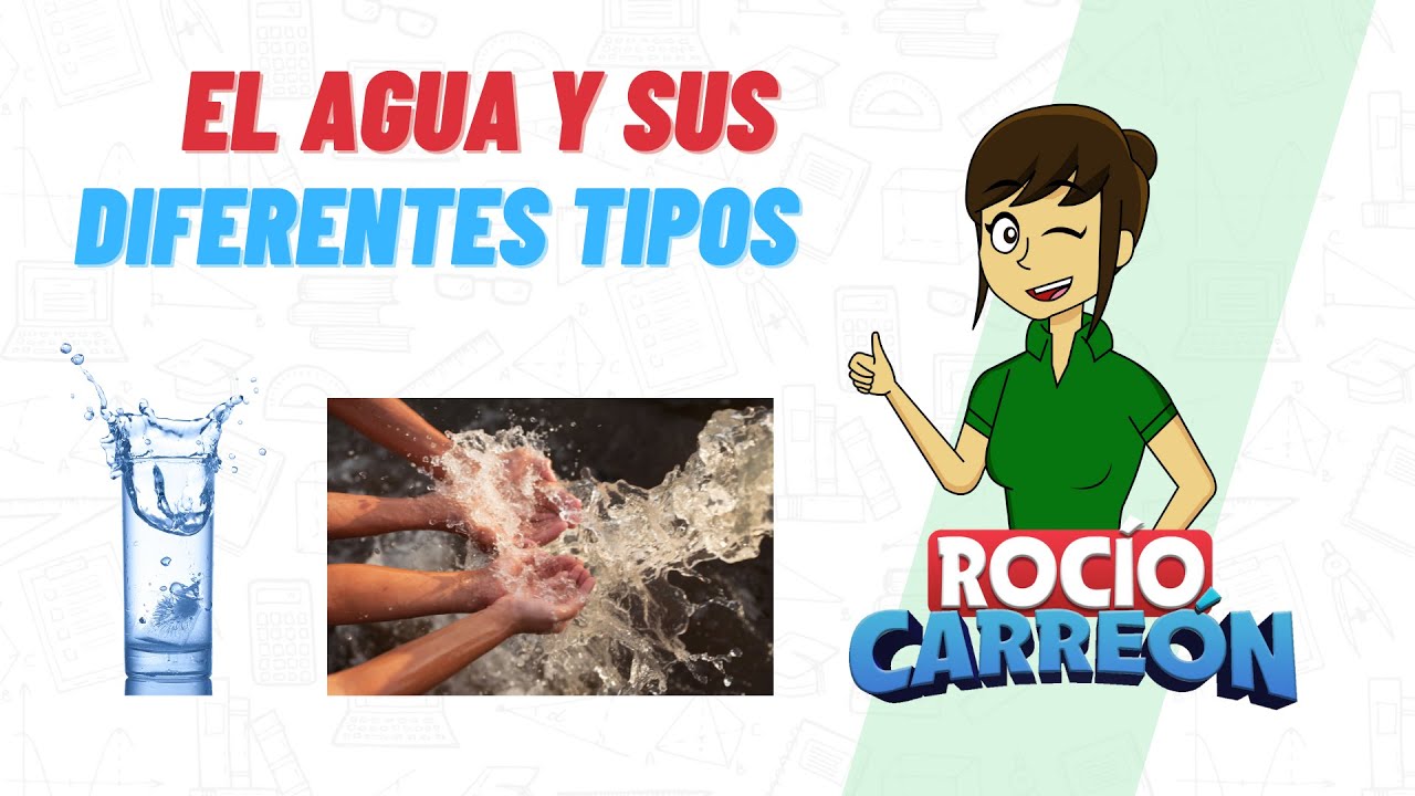 tipos de agua y sus caracteristicas