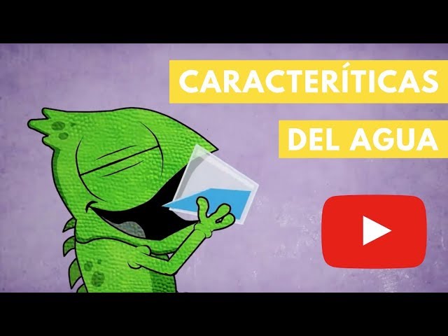 características de el agua potable