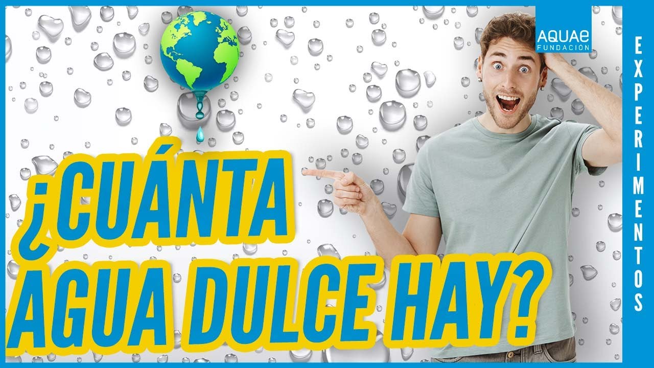 cuánta agua dulce hay en el planeta