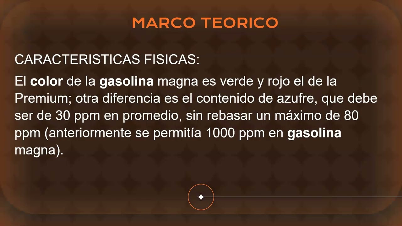 estructura molecular de la gasolina