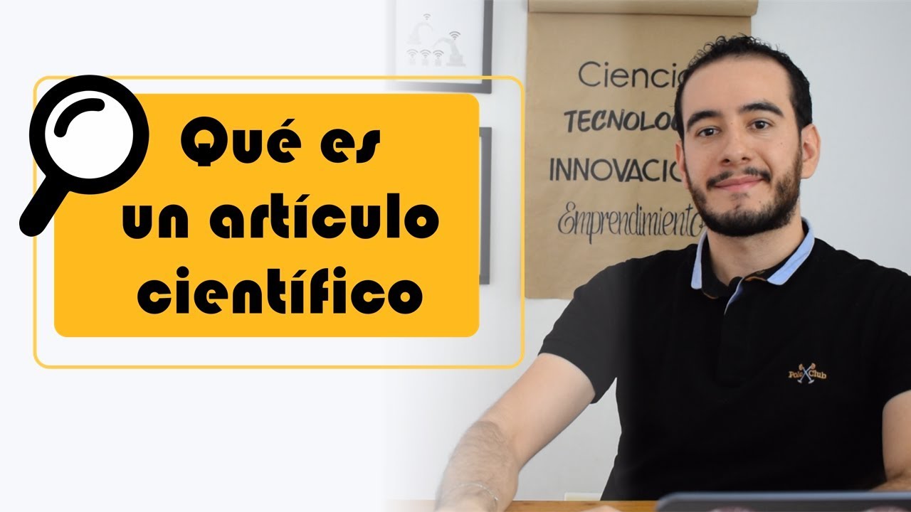 para que sirve un articulo cientifico