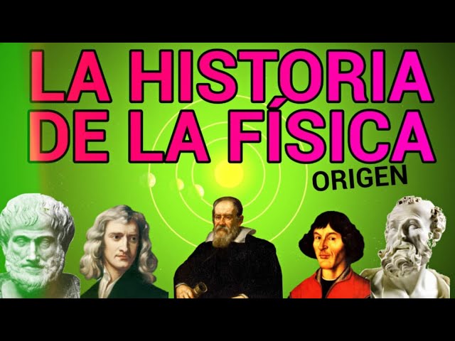 precursores de la fisica linea del tiempo