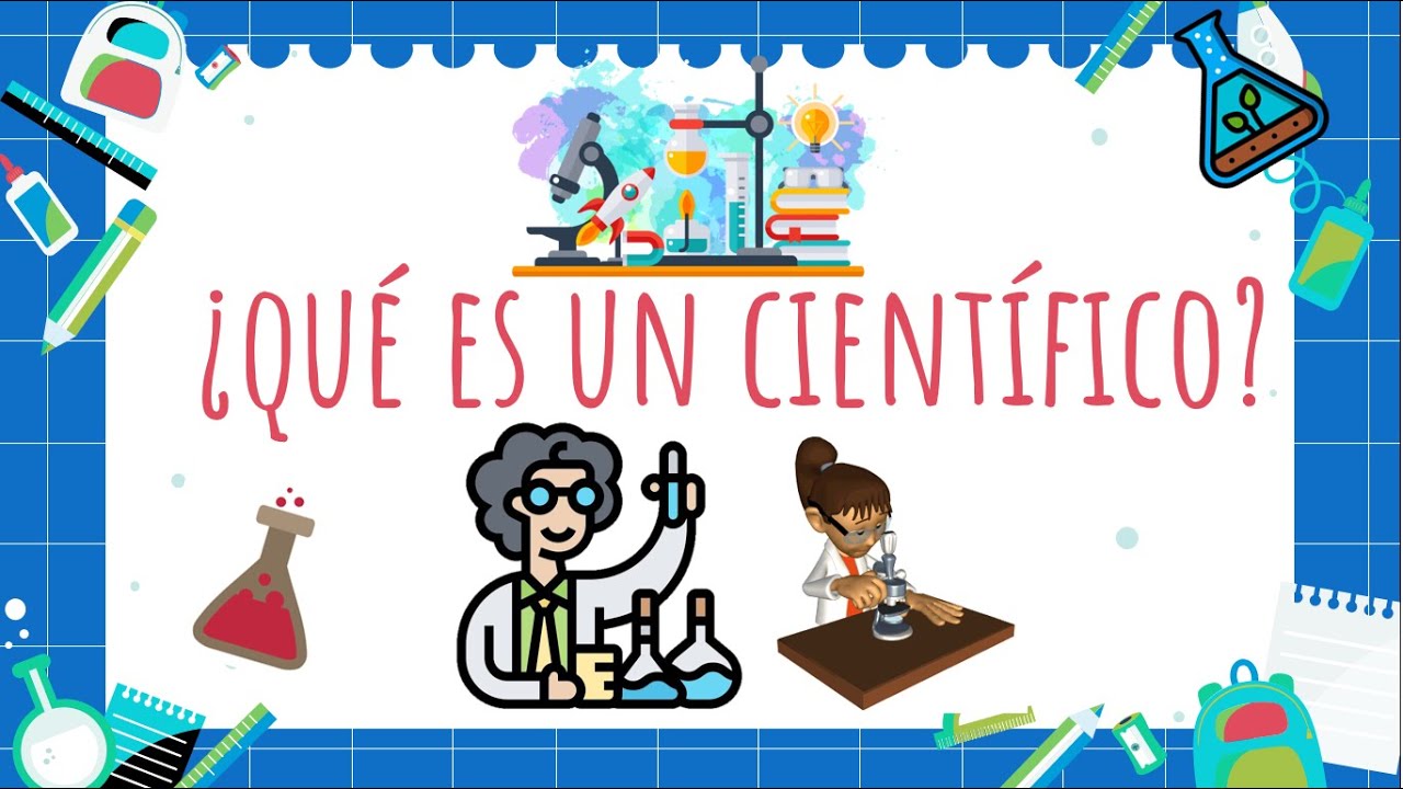 características de un científico para niños