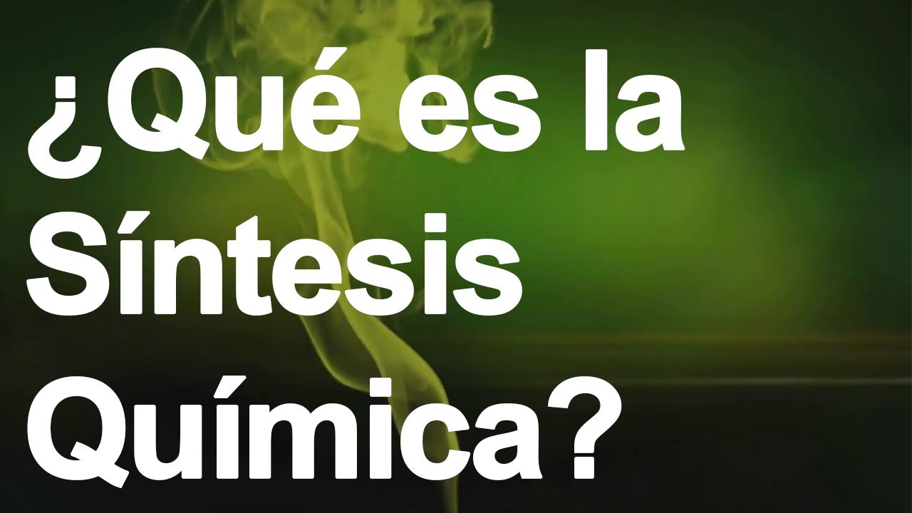 elementos que son la base para formar nuevas sustancias en la síntesis química