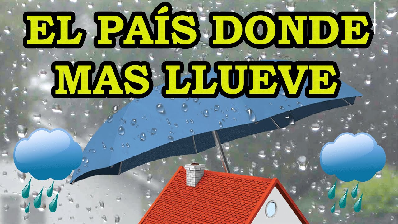 los 5 lugares más lluviosos del mundo