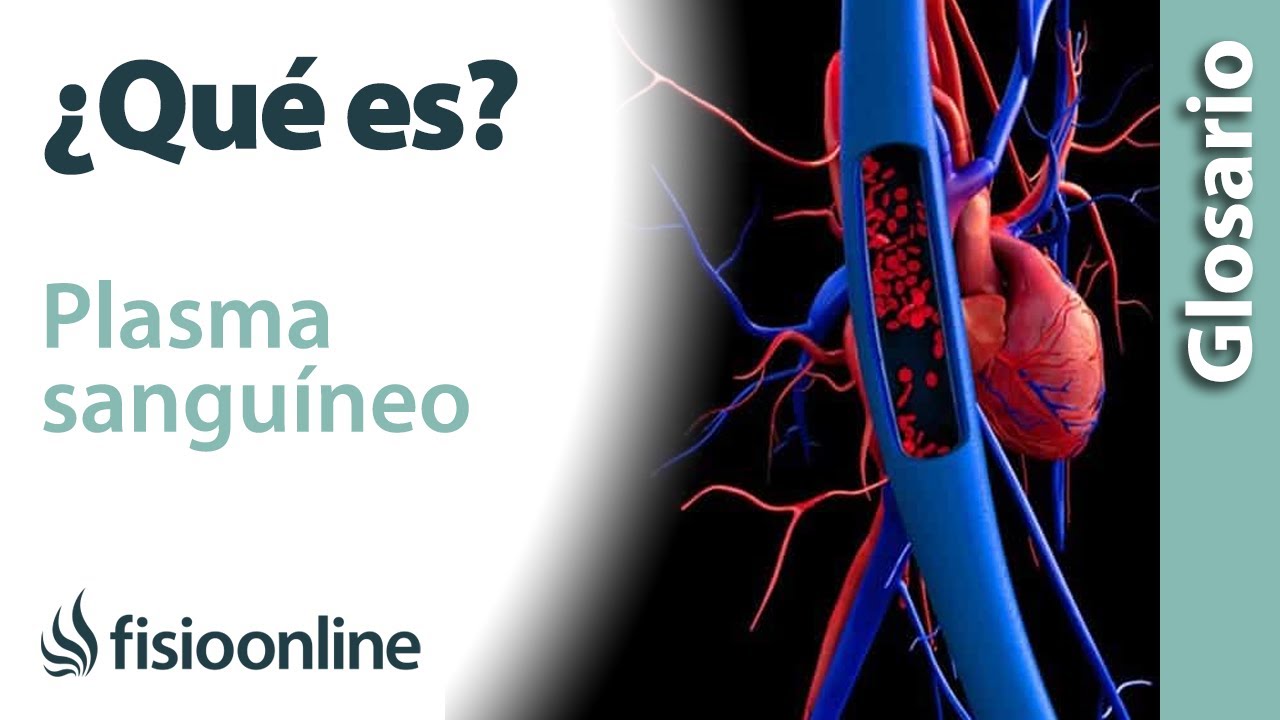 que contiene el plasma de la sangre
