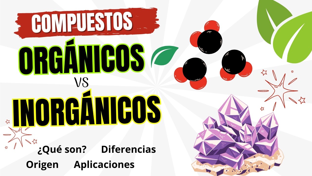 que es un compuesto organico e inorganico