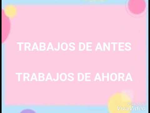 como han cambiado los trabajos en tu comunidad a lo largo del tiempo