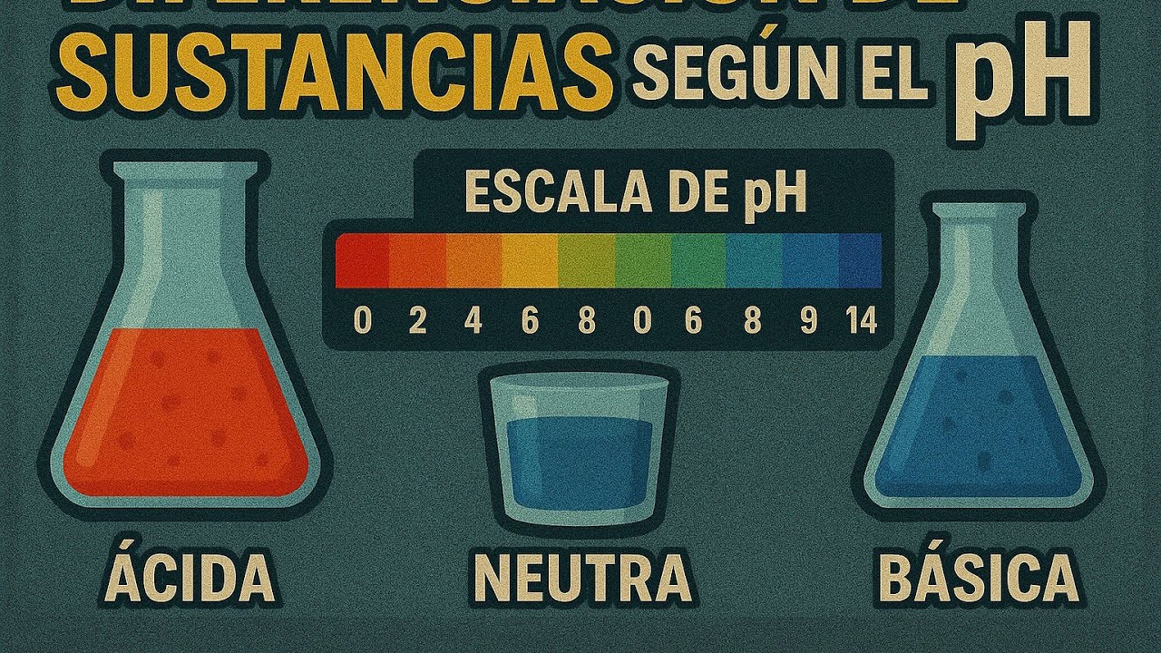 como se clasifican las sustancias de acuerdo al ph