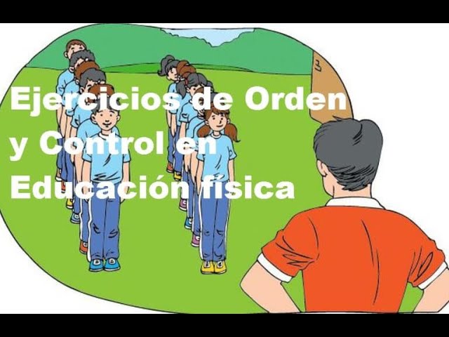 ejercicios de orden en educacion fisica giros