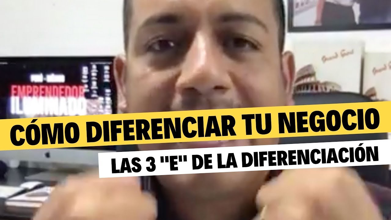 son 3 aspectos importantes para la diferenciación.