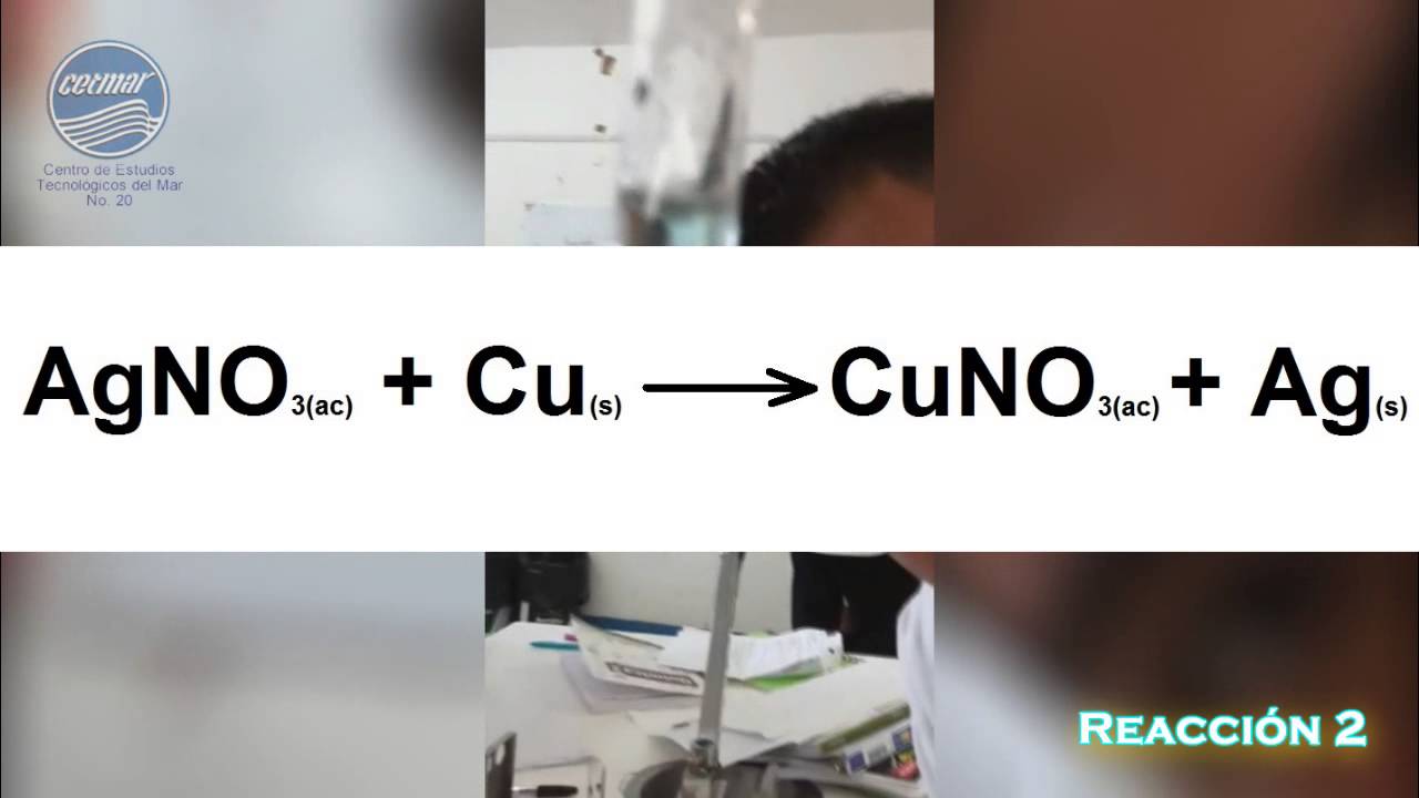 tipos de reacciones por reacomodo atomico